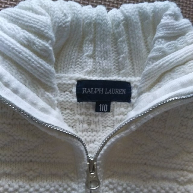 Ralph Lauren(ラルフローレン)のRalph Lauren コットンカーディガン キッズ/ベビー/マタニティのキッズ服女の子用(90cm~)(カーディガン)の商品写真