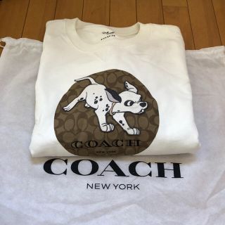 【最終値下げ】 coachスウェット 101匹ワンちゃんコラボ スウェット