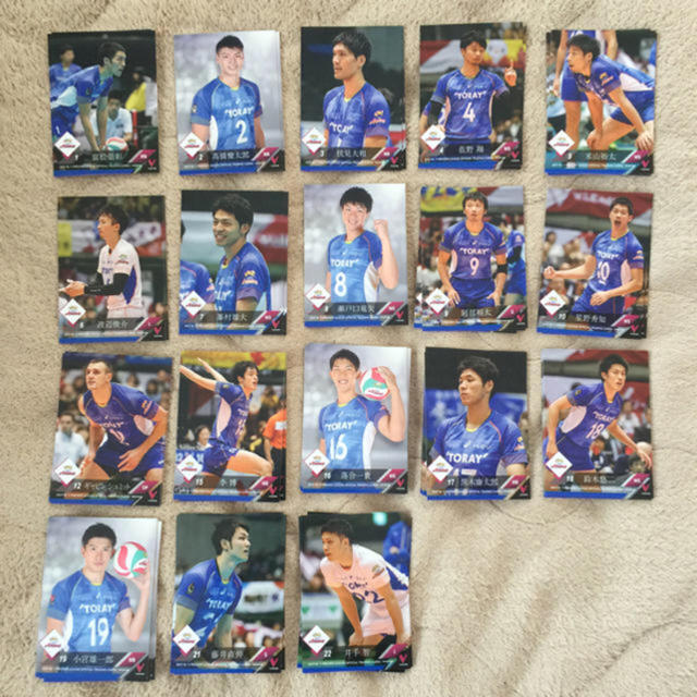 Vリーグ Vプレミア 17/18 トレカ 東レアローズ 男子バレーの通販 Vリーグ Vプレミア 17/18 トレカ 東レアローズ 男子バレーの通販