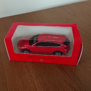 マツダ(マツダ)の【新品・未開封】MAZDA  CX-8  CLOCK  非売品  レッド(ミニカー)