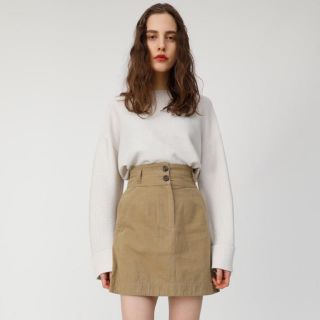 マウジー(moussy)の値下げ moussy DOUBLE BUTTON ミニスカート　2(ミニスカート)