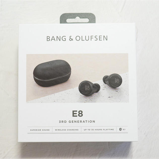 B&O フルワイヤレスイヤホン  Beoplay E8 3rd Gen スマホ/家電/カメラのオーディオ機器(ヘッドフォン/イヤフォン)の商品写真