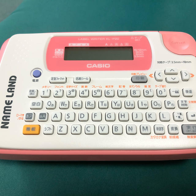 CASIO(カシオ)のカシオ ネームランド 美品 ハンドメイドのキッズ/ベビー(ネームタグ)の商品写真