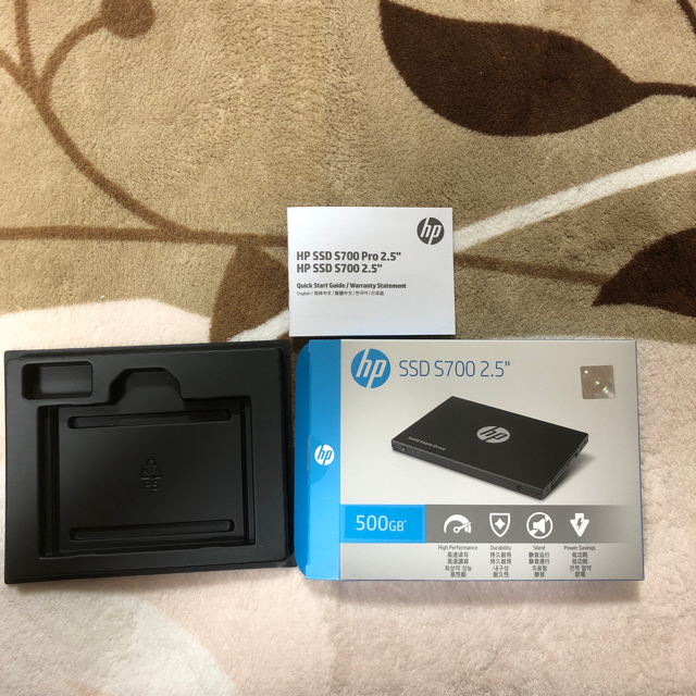 ✳️ SSD 500GB(HP S700) ノートパソコン用。値下げしました❣️ スマホ/家電/カメラのPC/タブレット(PCパーツ)の商品写真