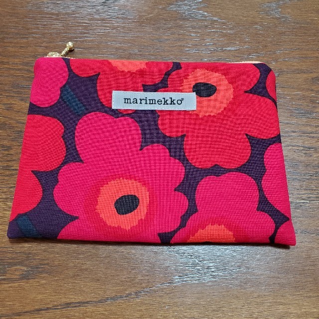 marimekko(マリメッコ)のハンドメイド☆マリメッコぺたんこポーチ ハンドメイドのファッション小物(ポーチ)の商品写真