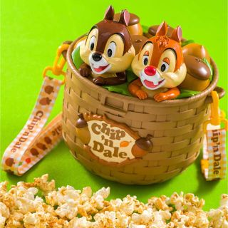 ディズニー(Disney)のチップとデール ポップコーンバケツ(キャラクターグッズ)