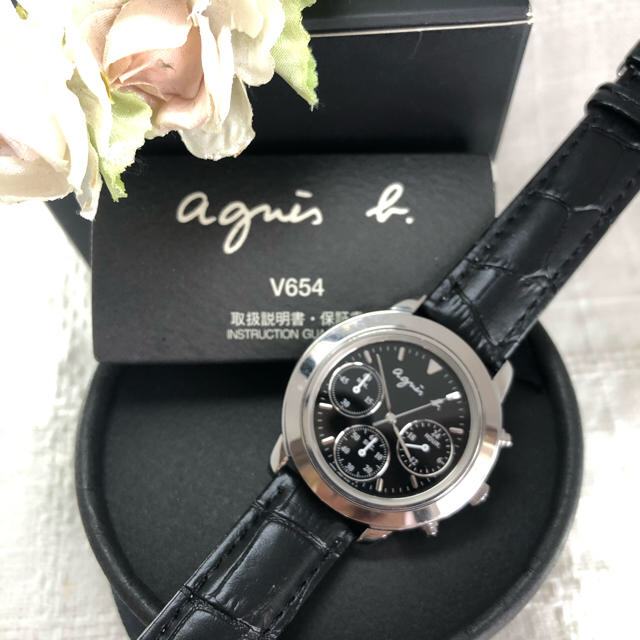 agnes b.(アニエスベー)のアニエスベー❤︎腕時計 【電池交換済み】 レディースのファッション小物(腕時計)の商品写真