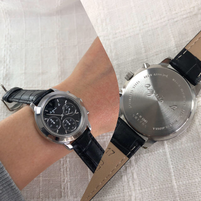 agnes b.(アニエスベー)のアニエスベー❤︎腕時計 【電池交換済み】 レディースのファッション小物(腕時計)の商品写真