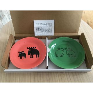 マリメッコ(marimekko)のぽんた様専用【新品未使用】moz ミニプレート２枚セット(食器)