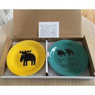 マリメッコ(marimekko)のぽんた様専用【新品未使用】moz ミニプレート２枚セット(食器)