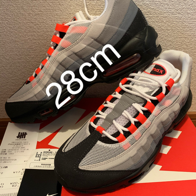 NIKE AIR MAX95 OG ソーラーレッド28cm