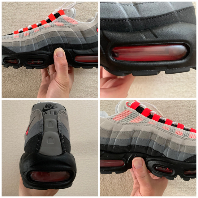 NIKE(ナイキ)のAIR MAX 95 ソーラーレッド　エアマックス95 メンズの靴/シューズ(スニーカー)の商品写真