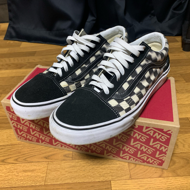 Vans Old Skool Blur Black & White  27.5スニーカー