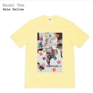 シュプリーム(Supreme)のsupreme naomi tee Lサイズ Pale Yellow(Tシャツ/カットソー(半袖/袖なし))