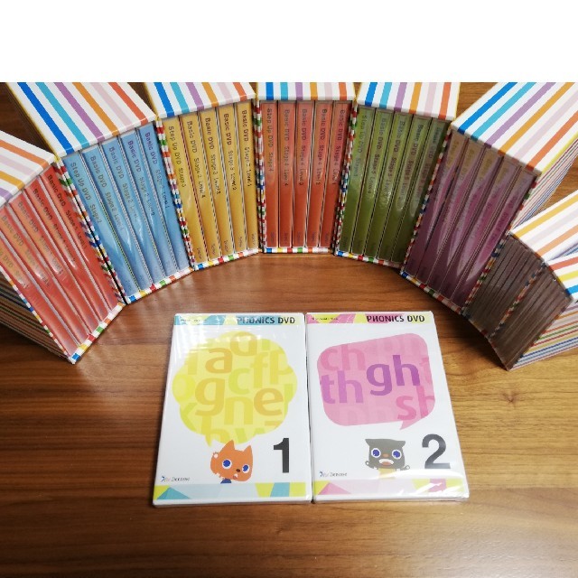 ワールドワイドキッズ ステージ1~6 DVD まとめ売り+sobrape.com.br