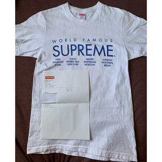 新品未使用 Supreme International Tee【L】