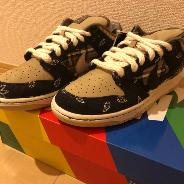 NIKE(ナイキ)のNike SB Dunk Low Travis Scott CactusJack メンズの靴/シューズ(スニーカー)の商品写真