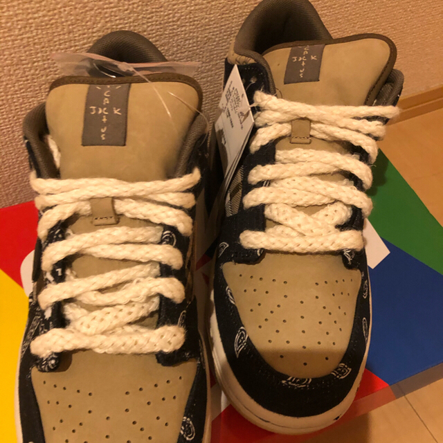 NIKE(ナイキ)のNike SB Dunk Low Travis Scott CactusJack メンズの靴/シューズ(スニーカー)の商品写真