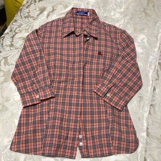 バーバリーブルーレーベル(BURBERRY BLUE LABEL)のバーバリー７部袖シャツ(シャツ/ブラウス(長袖/七分))