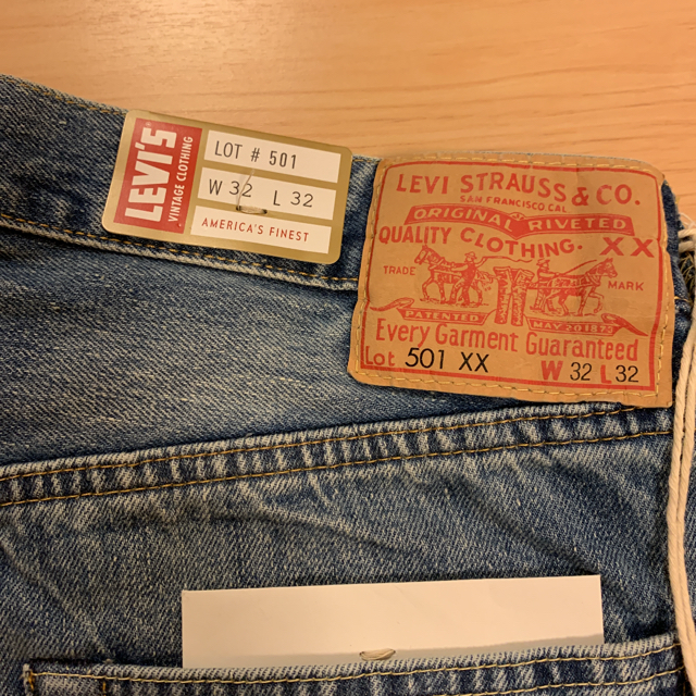 501(ゴーマルイチ)のLEVI’S  1955モデル/501XX  W32L32 メンズのパンツ(デニム/ジーンズ)の商品写真