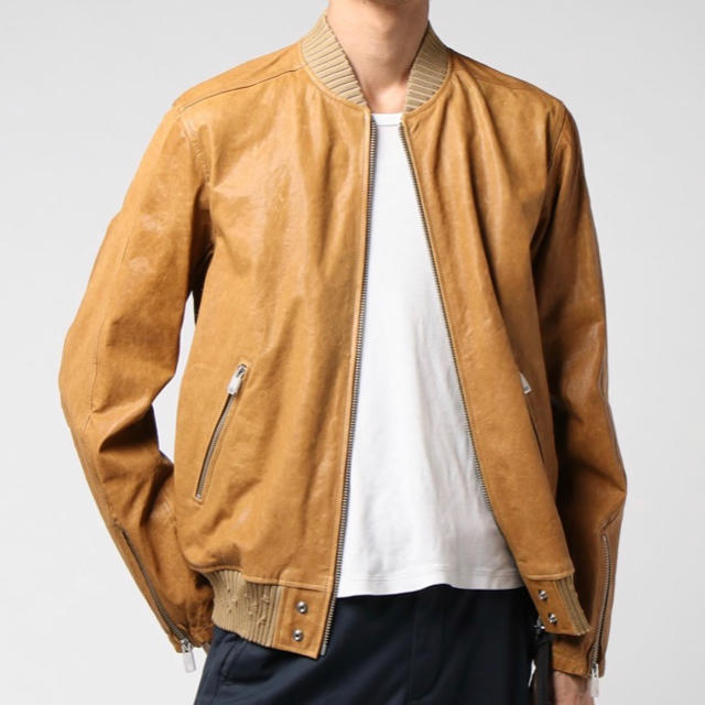DIESEL(ディーゼル)のブッチーニ様専用　DIESEL 2019FW  レザー ジャケット　S メンズのジャケット/アウター(レザージャケット)の商品写真