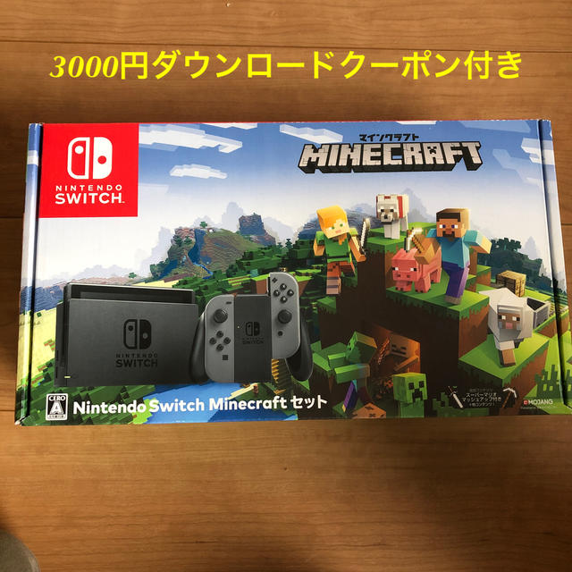 新品☆任天堂スイッチSwitchMinecraftマインクラフト3000円付