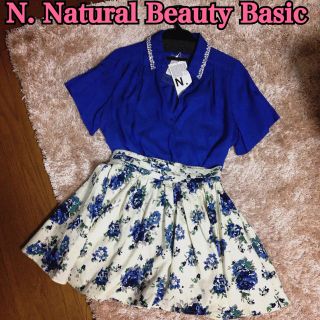 エヌナチュラルビューティーベーシック(N.Natural beauty basic)のナチュラルビューティ★新品★ブラウス(シャツ/ブラウス(半袖/袖なし))