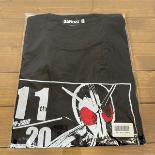 バンダイ(BANDAI)の仮面ライダーダブル ポスターTシャツ ブラック Mサイズ 新品(Tシャツ/カットソー(半袖/袖なし))