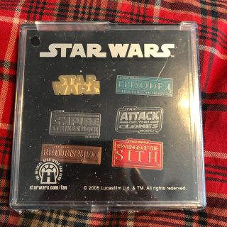 ディズニー(Disney)のSTARWARS ピンバッジコレクション（2005年）(SF/ファンタジー/ホラー)