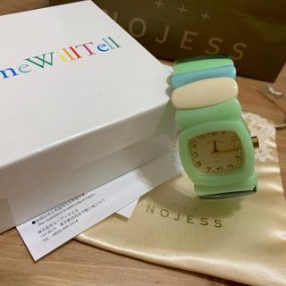 バーニーズニューヨーク(BARNEYS NEW YORK)の美品♡ノジェス×time will tell♡コラボ腕時計(腕時計)