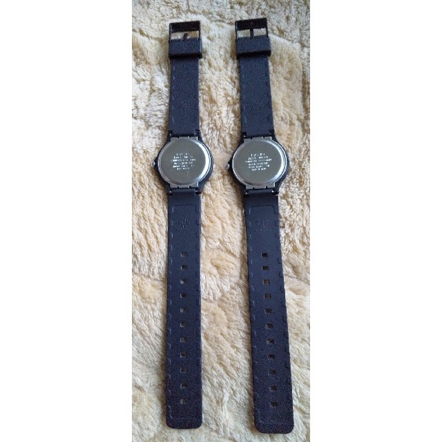 CASIO(カシオ)の電池新品チープカシオ　MQ-24-1B2LJF　同7B2LLJF　2本セット！ メンズの時計(腕時計(アナログ))の商品写真