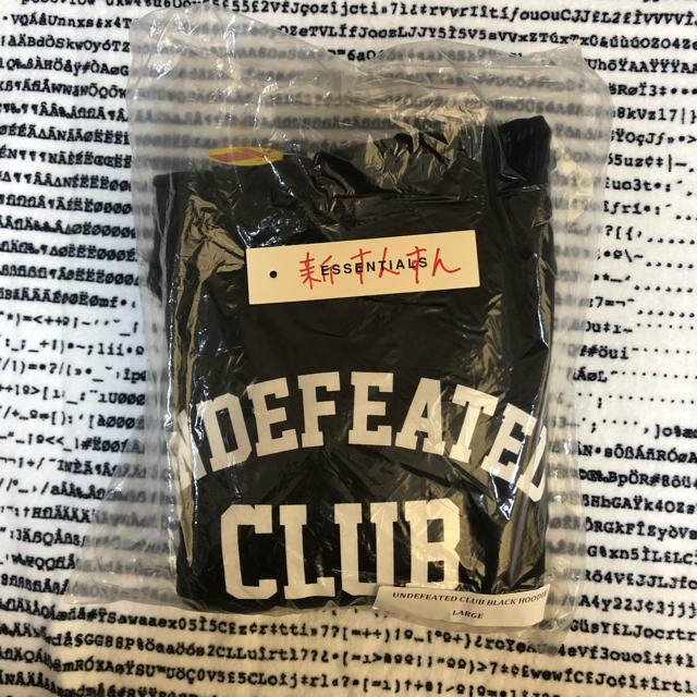 Undefeated | ASSC Club Black Hoodie