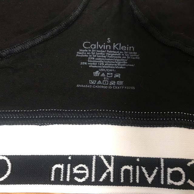 Calvin Klein(カルバンクライン)の Calvin Klein アンダーウェア ブラ(Sサイズ) レディースの下着/アンダーウェア(ブラ)の商品写真