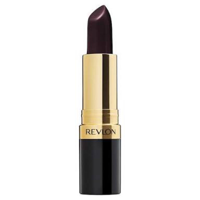 REVLON(レブロン)の【新品•未開封】 REVLON スーパーラストラスリップ　ブラックチェリー コスメ/美容のベースメイク/化粧品(口紅)の商品写真