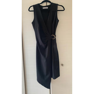 リナシメント(RINASCIMENTO)のブラック　ドレス(ミディアムドレス)