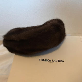 ((aco様専用))FUMIKA UCHIDA ミンクベレー帽(ハンチング/ベレー帽)
