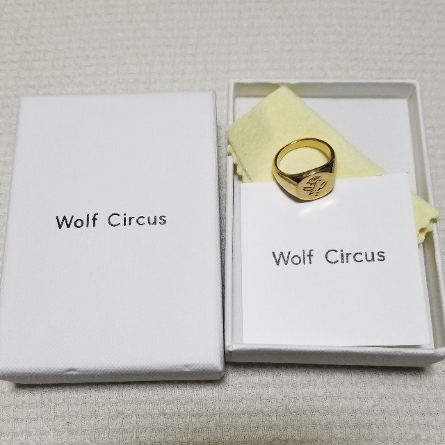 EDIT.FOR LULU(エディットフォールル)のeditforlulu wolf circus　ローズコインリング レディースのアクセサリー(リング(指輪))の商品写真