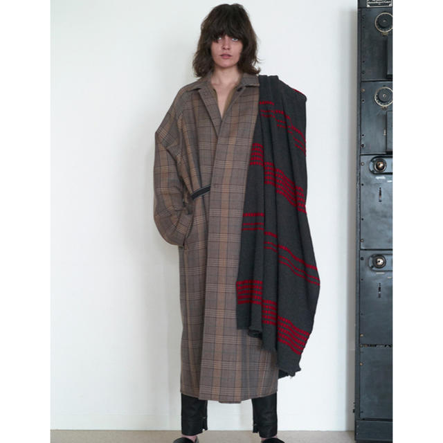 本日限定　sunsea サンシー 19AW Caramel Check Coat