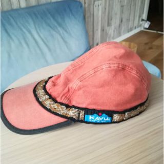 カブー(KAVU)のkavu カブー キャップ オレンジ Lサイズ(キャップ)