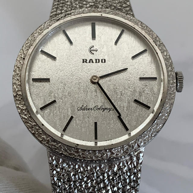 RADO(ラドー)のラドー　RADO シルバーコロニー　シルバー　sv925 銀無垢　アンティーク メンズの時計(腕時計(アナログ))の商品写真