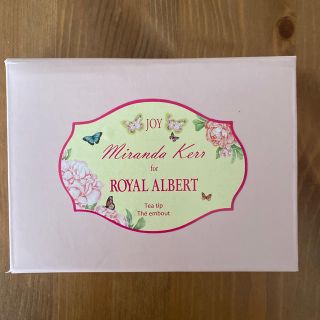 ロイヤルアルバート(ROYAL ALBERT)のROYAL ALBERT × Miranda kerr ティーバッグプレート(食器)