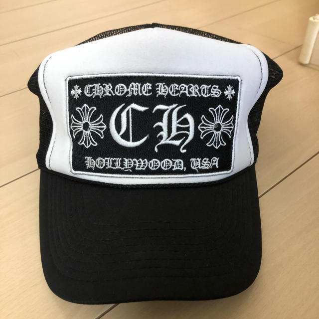 Chrome Hearts - クロムハーツ トラッカーキャップ ch 黒 正規品の通販