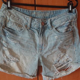 アメリカンイーグル(American Eagle)のアメリカンイーグル ダメージデニム ショートパンツ(ショートパンツ)