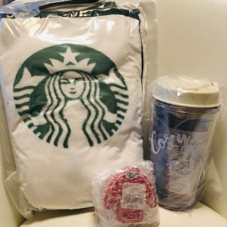 スターバックスコーヒー(Starbucks Coffee)のスタバ☆タンブラー　ブランケット　オーナメント(日用品/生活雑貨)