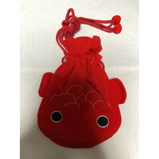 【値下げOK】【浴衣、ねぶた祭り】金魚巾着(浴衣)