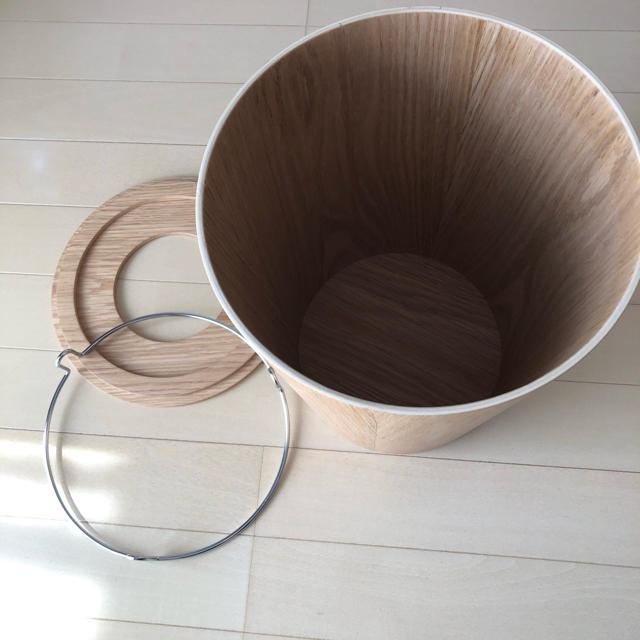 MUJI (無印良品) - 【専用ページです】木製ごみ箱・袋止め MUJI (無印良品) - 【専用ページです】木製ごみ箱・袋止め