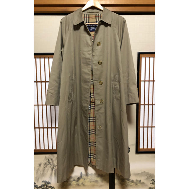 BURBERRY - 美品 バーバリー 一枚袖 ステンカラーコート 80年の通販 by なるなる｜バーバリーならラクマ