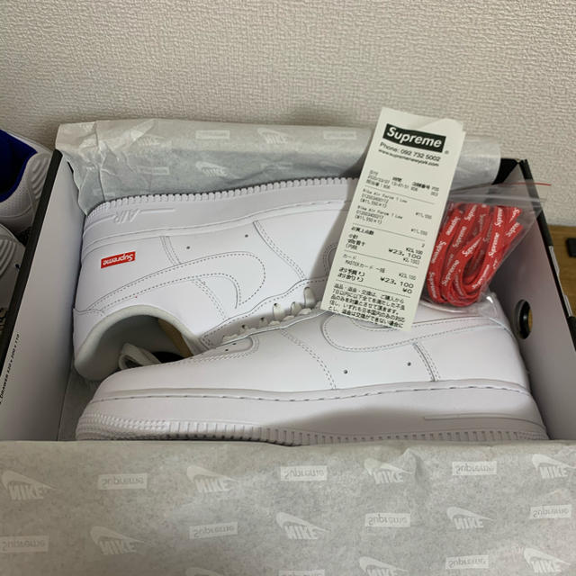 supreme nike air force 1 low エアフォース1 コラボ