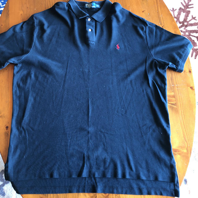 POLO RALPH LAUREN(ポロラルフローレン)のたいさん専用　　難あり　ラルフローレン ポロシャツ XXL メンズのトップス(ポロシャツ)の商品写真