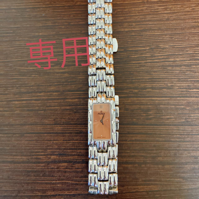 最も優遇 FENDI 腕時計 ジャンク品 長方形 レディース 腕時計(アナログ)